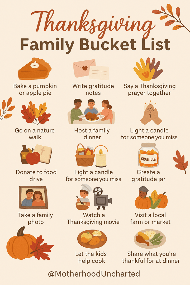Thanksgiving Family Bucket List – Grateful Traditions to Start This&nbsp;Year